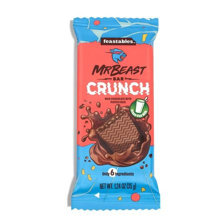 Mr. Beast Feastable Crunch chocolatina 35gr
