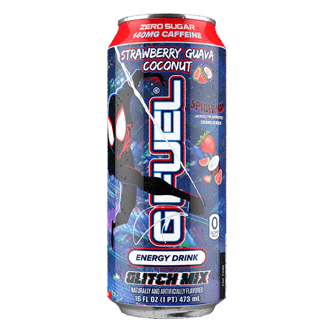 G Fuel Spider-Verse Glitch Mix Black 473ml | Usa Edition