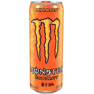 Monster Energy Khaos | Anilla Naranja | Version Japon 355 ml.