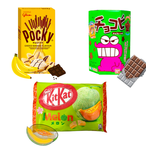 POCKYS, GALLETAS Y SNACKS JAPO