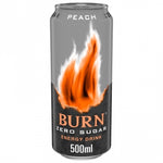 Burn Zero Azucar Peach