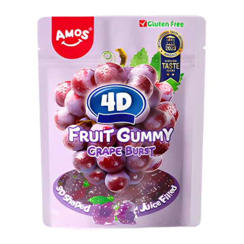 Chuches 4D uva bolsa de 65gr