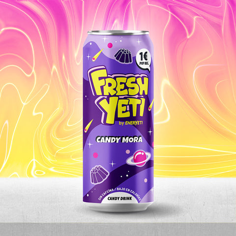 Bebida Energética Fresh Yeti Candy Mora 500ml