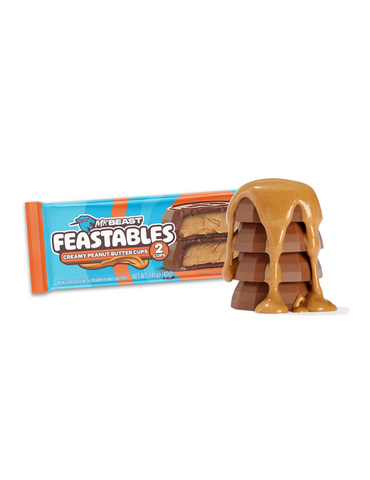Mr Beast Feastables 2 cups peanut butter 40gr