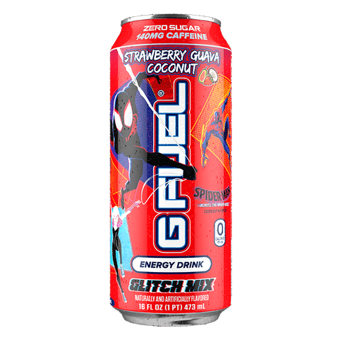 G Fuel Spider-Verse Glitch Mix Red 473ml | Usa Edition