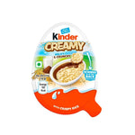 Doble Crema de Chocolate y Leche con Toppings Chrunchy | Kinder Creamy 19 grs.