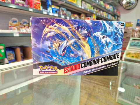 Caja Pokémon estadio combina y combate