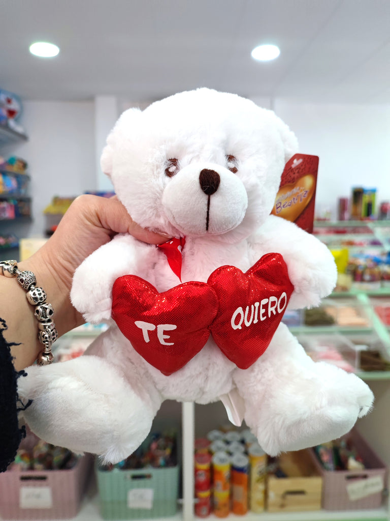 oso peluche doble corazón – LLAMI - Main Image